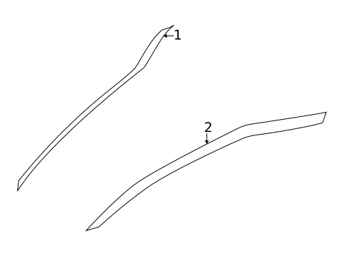 Stripe Tape for 2020 Ford Mustang #6