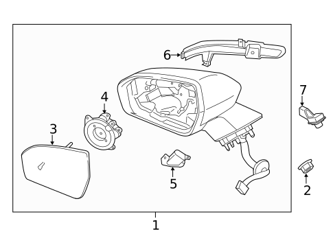 Mirrors for 2020 Lincoln Nautilus #0