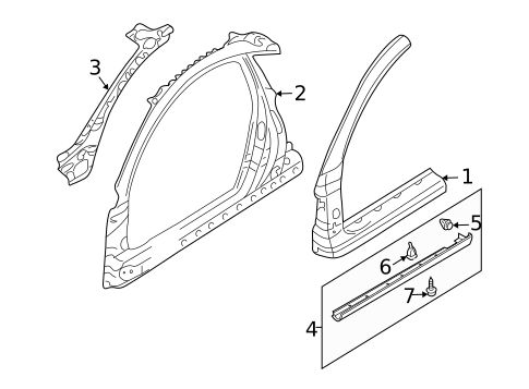 Exterior Trim - Fender for 2003 Chrysler Sebring #2