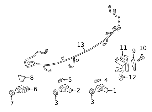 Parking Aid for 2019 Porsche Cayenne #9