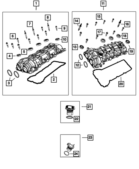 Cylinder Head for 2022 Jeep Wrangler #3