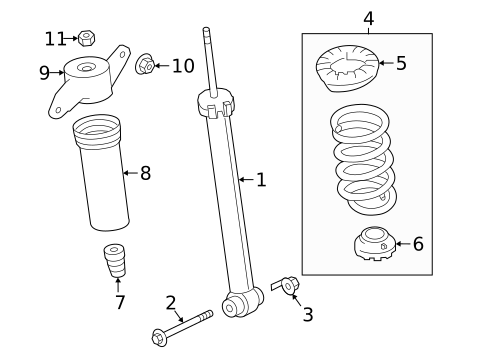 Suspension, Springs & Related Components for 2020 Jaguar F-Pace #1