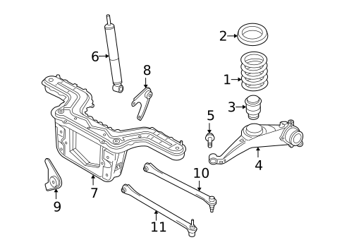 Shocks & Struts for 2007 Ford Escape #1