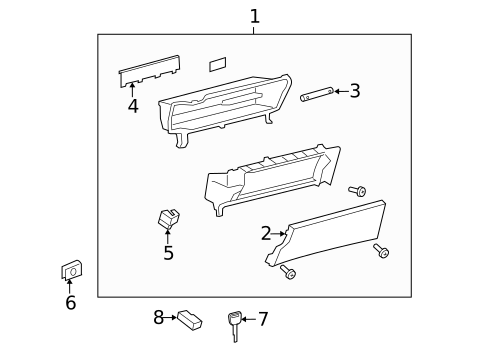 Instrument Panel for 2009 Lexus ES350 #1