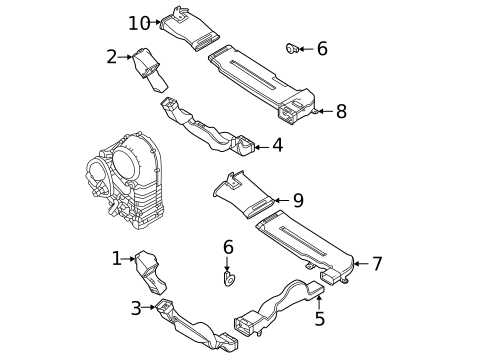 Ducts for 2023 Land Rover Range Rover #2