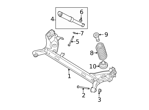 Rear Suspension for 2012 Nissan Sentra #0
