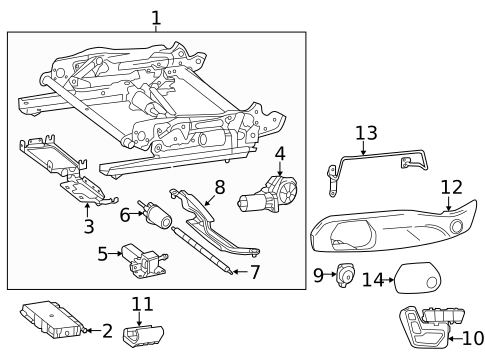 Power Seats for 2016 Mercedes-Benz SLK55 AMG #0