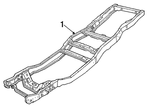 Frame & Components for 1990 Ford F-350 #0
