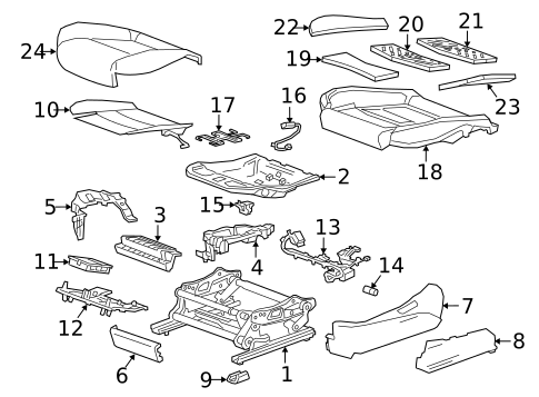 Heated Seats for 2016 Cadillac CT6 #2