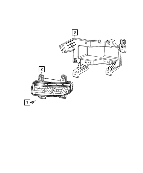 Lamps, Interior and Exterior for 2021 Chrysler Pacifica #3