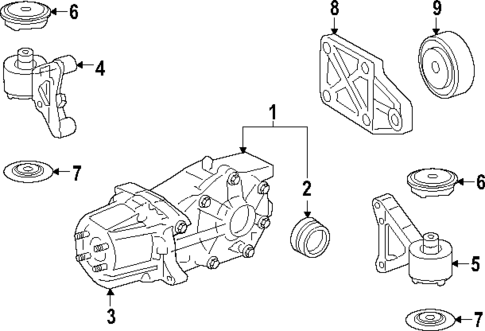 Axle & Differential for 2025 Lexus NX250 #0