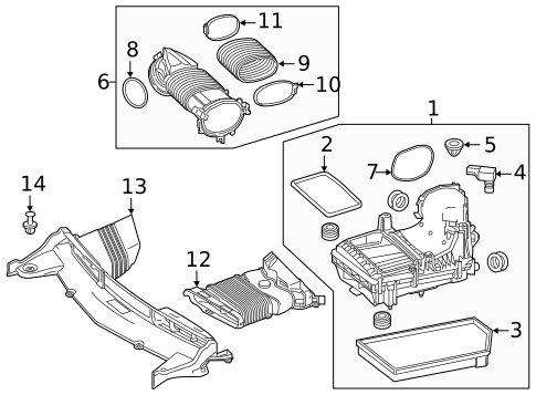 Air Intake for 2021 Mercedes-Benz E 450 #3