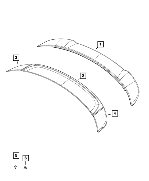 Moldings and Ornamentation for 2017 Dodge Charger #1