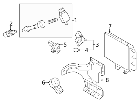 Powertrain Control for 2020 Nissan Armada #0