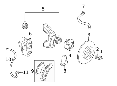 Hardware, Fasteners & Fittings for 1995 Pontiac Sunfire #0