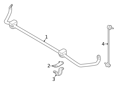 Stabilizer Bar & Components for 2018 BMW 650i xDrive #3