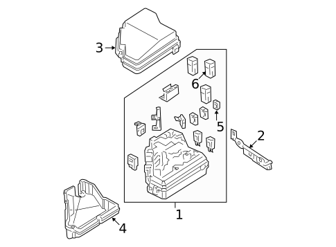 Electrical Components for 2009 Honda Civic #1