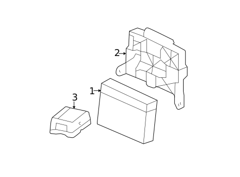 Electrical Components for 2008 Cadillac CTS #3