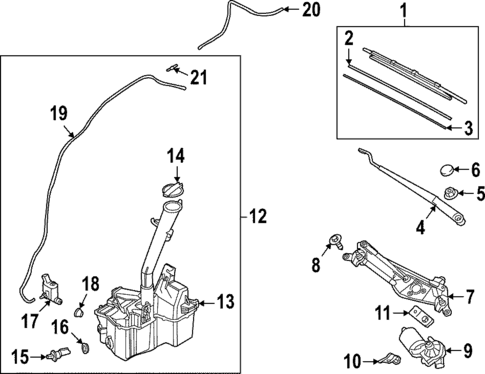 Wipers for 2025 Hyundai Santa Cruz #0