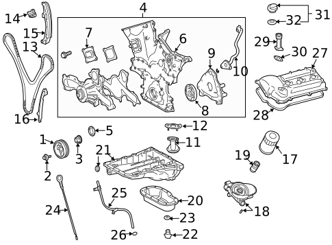 Engine for 2009 Toyota FJ Cruiser #1