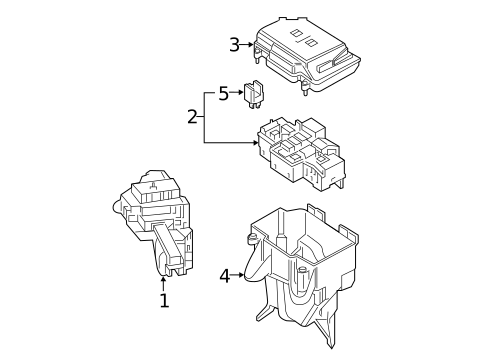 Fuse & Relay for 2019 Mercedes-Benz C63 AMG #0