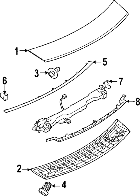 Spoiler for 2023 Porsche Taycan #0