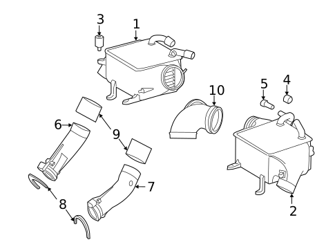 Intercooler for 2007 Mercedes-Benz SL65 AMG #0
