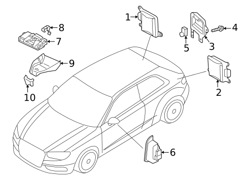 Electrical Components for 2018 Audi S3 #0