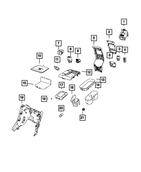 Consoles for 2022 Jeep Compass #0