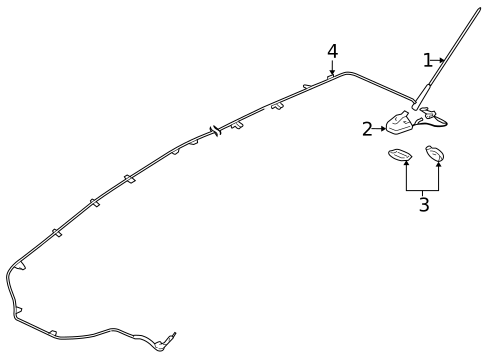Antenna & Radio for 2013 Mitsubishi Outlander #0
