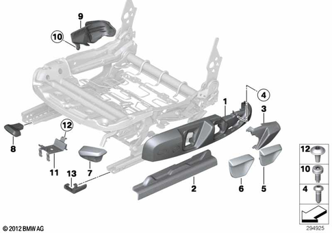 Front Seat for 2014 BMW M235iX #1