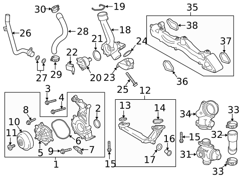 Water Pump for 2025 Porsche 718 Spyder #11