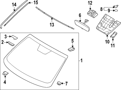 Reveal Moldings for 2025 Hyundai Santa Cruz #0