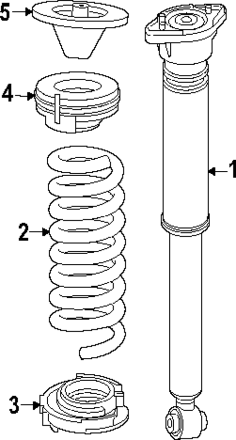 Shocks & Components for 2024 Mercedes-Benz EQE AMG #0