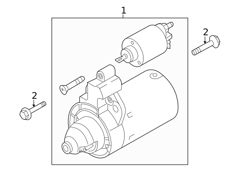 Starter for 2019 Audi Q5 #0