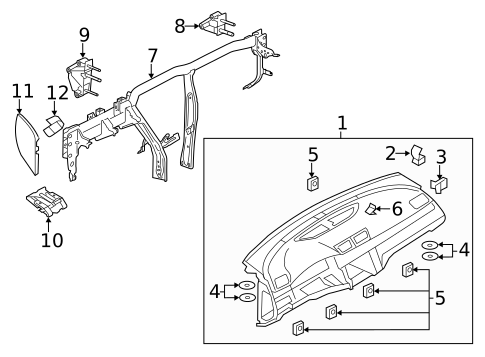 Instrument Panel for 2015 Volkswagen CC #0