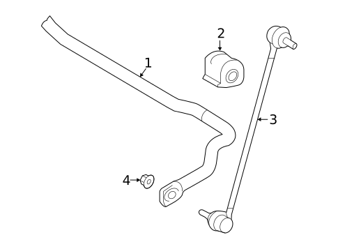 Stabilizer Bar & Components for 2016 Scion iM #1