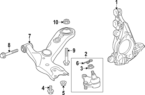 Suspension Components for 2025 Toyota GR Corolla #1