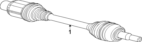 Drive Axles for 2025 Acura ZDX #1