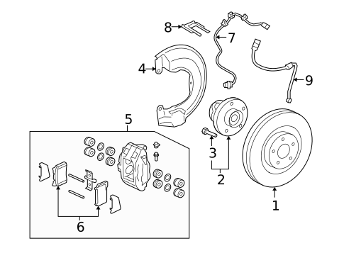 Brake Components for 2013 Mitsubishi Lancer #0