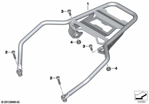 Luggage System for 2024 BMW-Motorrad R 1250 GS Adventure #1