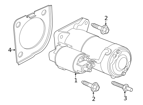 Starter for 2014 Chevrolet Cruze #0