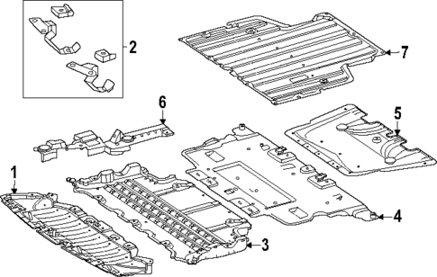 Splash Shields for 2024 Mercedes-Benz EQE SUV AMG® #0