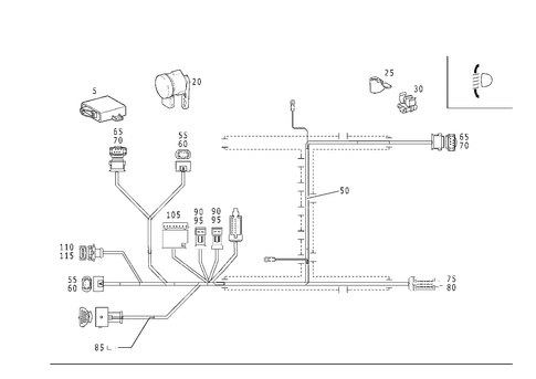 Light Range Adjuster Electric for 1998 Mercedes-Benz E430 #1
