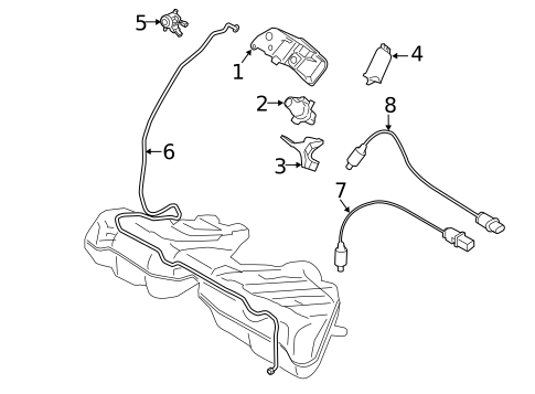 Emission Components for 2013 BMW ActiveHybrid 5 #0
