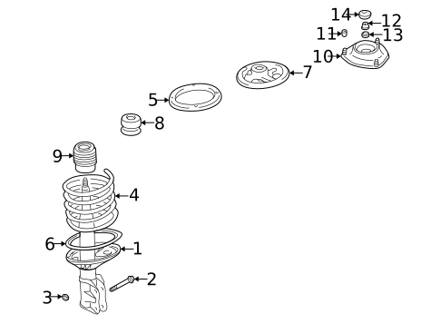 Suspension Components for 2002 Dodge Stratus #3