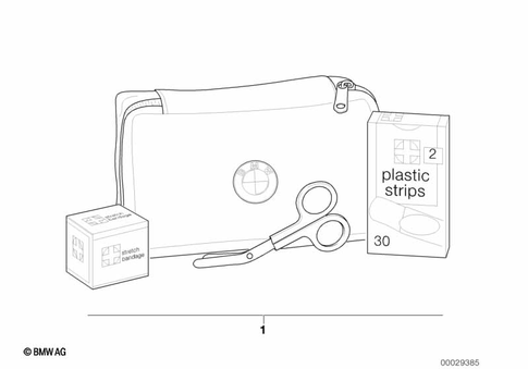 Interior Equipment Components for 1992 BMW 740i #15