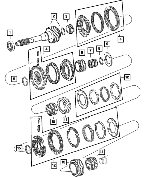 Gear Train for 2016 Ram 3500 #0