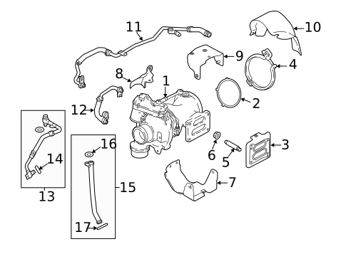 Turbo Charger for 2020 Jaguar XE #0