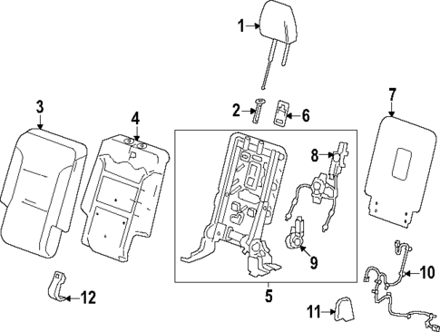 Power Seats for 2024 Chevrolet Traverse #3